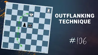 Outflanking in Rook vs Pawn Endgames - Daily lesson with a Grandmaster 106