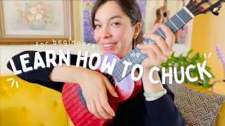 Learn How To Chuck & Mute on Ukulele for Beginners