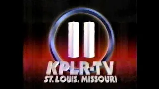 1986 KPLR 11 St  Louis News Broadcast