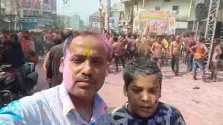 Holi at chhavni in Bahraich 2023