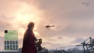 Cool Double Helicopter takedown