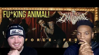 CJ IS GOATED!!! Immortal Disfigurement- "FORCE-FED" (Official Video) | FIRST TIME REACTION/RATING