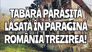 Tabăra abandonată din Telega. Vile stil american lăsate în paragină