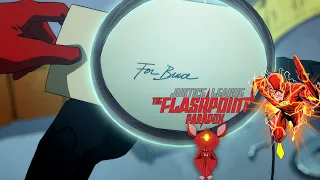 Batman gets a letter from his father | Justice League: The Flashpoint Paradox (2013)