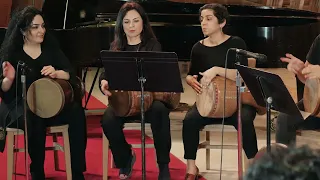 Naghmeh Farahmand leading Tonbak& Daf ensemble