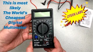 DT-830D Digital Multimeter aka the world's cheapest digital multimeter