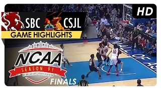 NCAA 91 Finals: SBC vs CSJL Game 3 Highlights