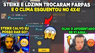 STEIKE FF E LDZINN TROCAM FARPAS PESADAS - LD CHAMA STEIKE DE CALVO E ELE DÁ O TROCO - 4X4 FARPAS!