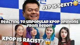 REACTING TO REDDIT UNPOPULAR KPOP OPINIONS (THE TEA IS HOT😳)