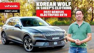 2022 Genesis Electrified GV70 review | Wheels Australia