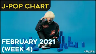 [TOP 100] J-Pop Chart - February 2021 (Week 4)