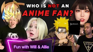 6 Anime Super Fans VS 1 Fake Fan | Odd man out - Jubilee Reaction Fun with Will & Allie episode 49