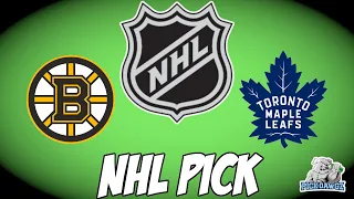 Boston Bruins vs Toronto Maple Leafs 4/30/24 NHL Free Pick | NHL Betting Tips