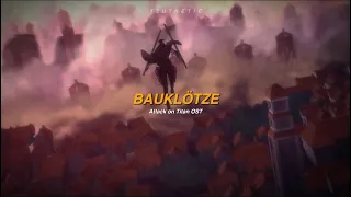 Bauklötze - Attack on Titan OST | English & Español Sub | Lyrics