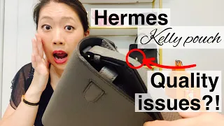 Hermes Popped Stitch on my brand new Kelly Depeches! Repair process and timeline |luxuryinModeration