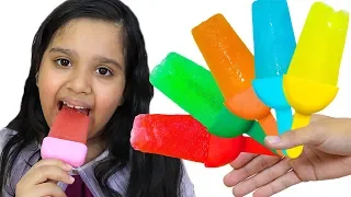 shfa learn color with fruit ice cream  - Kinderlieder und lernen Farben