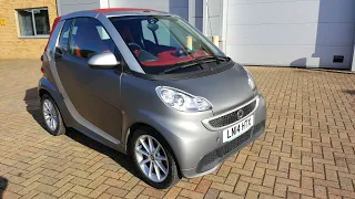 SOLD: Smart ForTwo Cabriolet Electric Drive, the only 100% electric convertible car!