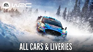 EA SPORTS WRC 2023 - All Cars & Liveries