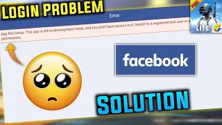 Pubg Mobile Lite Facebook Login Problem Solution | Pubg Lite Facebook Se Login Nahi Ho Raha Hai