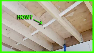 How To Run PVC Pipe Through Walls & Floor Joists - Plumbing Vent & Drain Slope