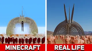 Attack On Titan VS Minecraft (Collection) - AOT Titans in REAL LIFE