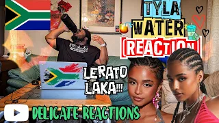 Tyla - Water (Official Music Video) | DELICATE REACTIONS | BRITISH REACTION 🔥🔥🔥 🇬🇧🇿🇦  #tyla #water