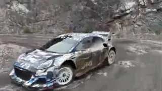 Test Sébastien Loeb Rallye Monte-Carlo 2022 (Ford Puma rallye 1)