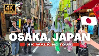 🇯🇵 Japan Walking Tour | Streets of Trendy Amerika-mura District [ 4K HDR - 60 fps ]