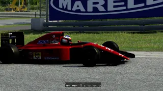 Assetto Corsa 1991 F1 cars at Imola