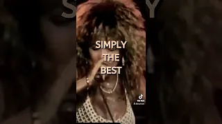 Tina Turner - Simply the Best #tinaturner #queenofrockandroll