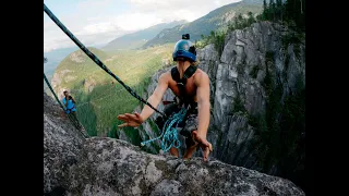 Highline Canyon Swing off the Squamish Chief | GoPro 10