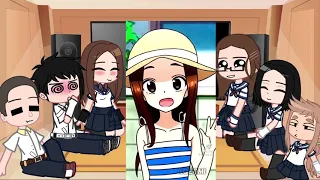 Teasing master takagi-San react to ???