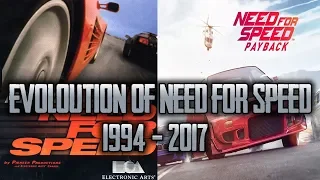 Evolution of Need For Speed (1994 - 2017)