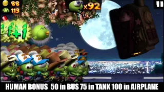 Zombie Tsunami New Cheat Bonus: Humans 100 in Planes 75 in Tanks 50 in the Bus