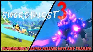 REACTING TO THE SB3 ALPHA RELEASE DATE AND TRAILER! | Roblox | [Swordburst 3 Alpha]