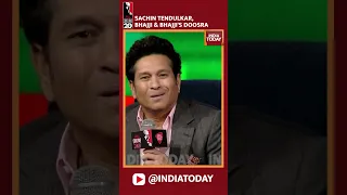 Sachin Tendulkar Reminisces His First Funny Moment With Harbhajan Singh At India Today Conclave 2023