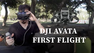 DJI Avata - First flight and impressions