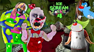 👺Rod Zombie Ban Gaya | ICE SCREAM 4 ZOMBIE MOD full gameplay With Oggy and Jack Voice