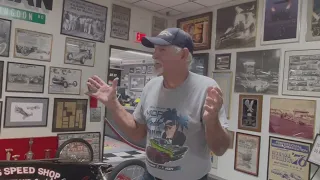 Big Daddy Don Garlits backstage tour of his Museum of Drag Racing