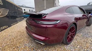 🇮🇪PORSCHE PANAMERA PLATINUM ED individual ‼️