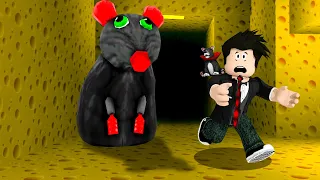 RATO GIGANTE COME QUEIJO | Roblox - Cheese Escape