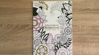 Colouringbook Botanical