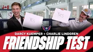 Friendship Test | Darcy Kuemper and Charlie Lindgren