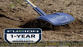 Fusion Drill-Powered Cultivator, Adjustable Tilling Width Up To 8”, Tilling Depth Up To 5.5”, Compa