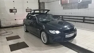 Как открывается крыша на кабриолете BMW e93