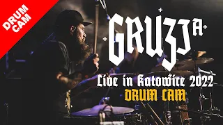 GRUZJA - Live in Katowice 2021 - drum cam (full show)