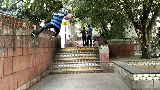 #parkour #india #Delhi Parkour and Freerunning in Delhi , India