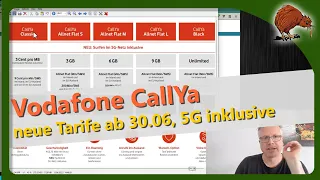 Vodafone CallYa: Tarife werden aufgewertet, 5G inklusive