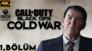 TRABZON'DA BÜYÜK ÇATIŞMA | CoD Cold War Türkçe 1. Bölüm (Xbox Series X / 4K)