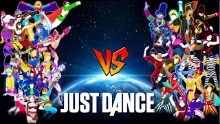JUST DANCE TOPS: (Villains VS Superhero)